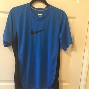 New - Nike - Dri Fit-Workout/Training Shirt - Blue -M
